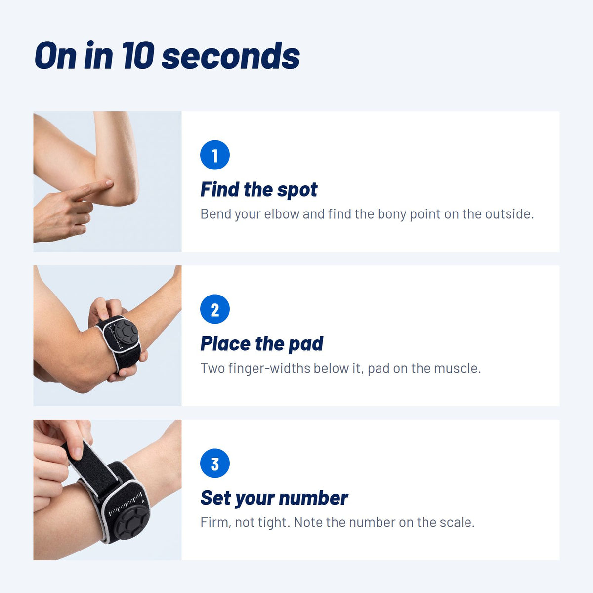 ElbowReliever Padel Elbow Brace